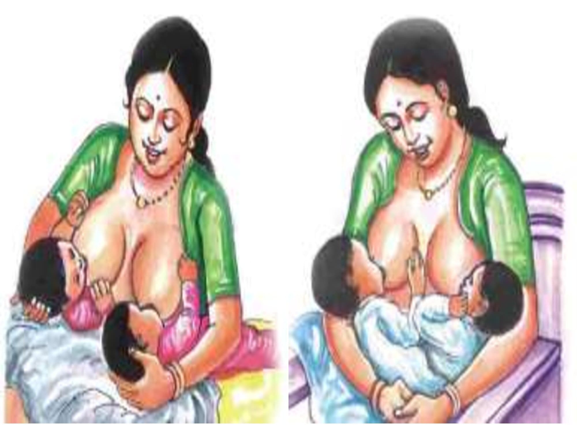 Breastfeeding Twin Babies